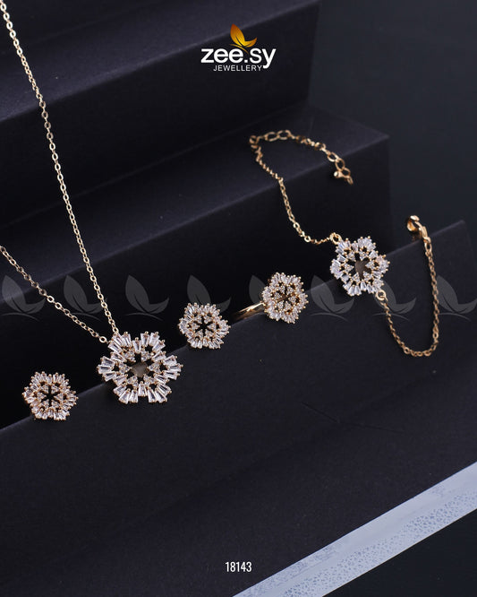 Snowflake Pendant Set - Pendants 