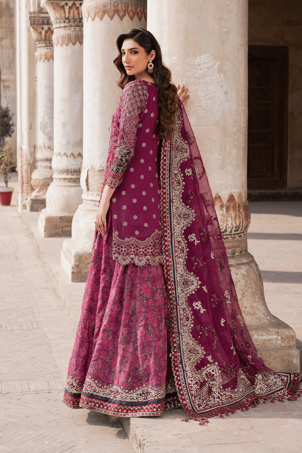 Iznik | Luxury Chiffon | ILC-04 by Maria Faisal - Registered Vendor of : Iznik - type : Ladies Clothes - 100% original wedding dresses
