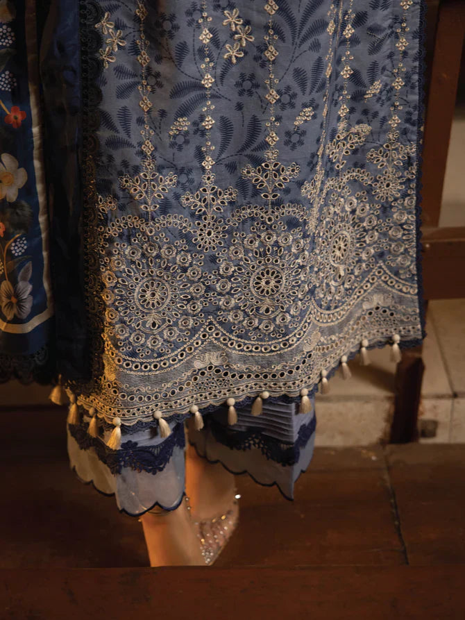 Faiza Faisal | Maya Luxury Lawn | Gamze - Maria Faisal