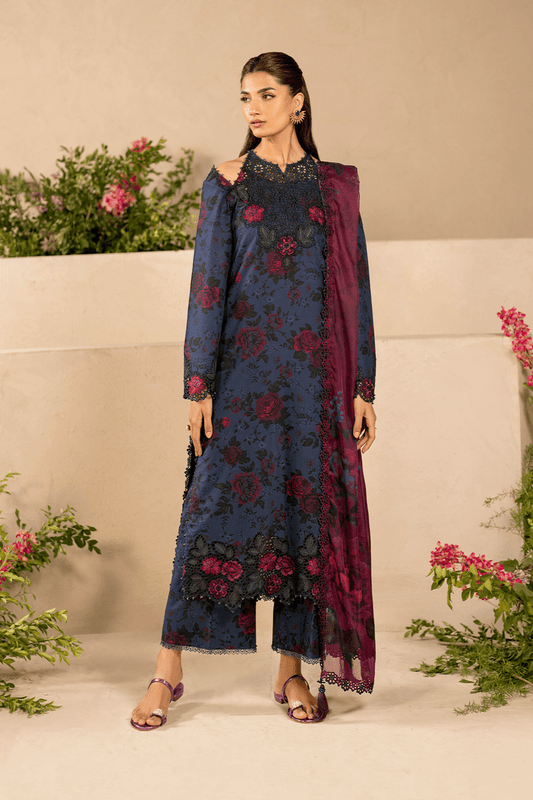 Iznik | Festive Lawn 25 | EFL-12 by Maria Faisal - Registered Vendor of : Iznik - type : Ladies Clothes - 100% original wedding dresses