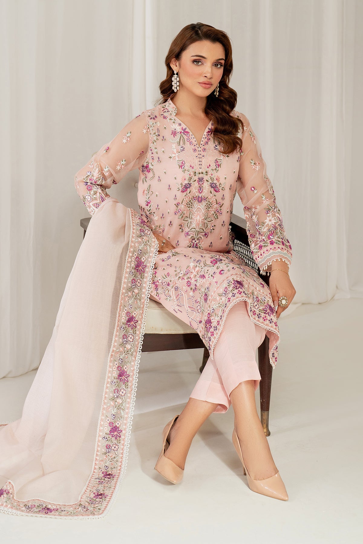 Baroque | Formal Collection | UF-4052 - Ladies Clothes - Maria Faisal