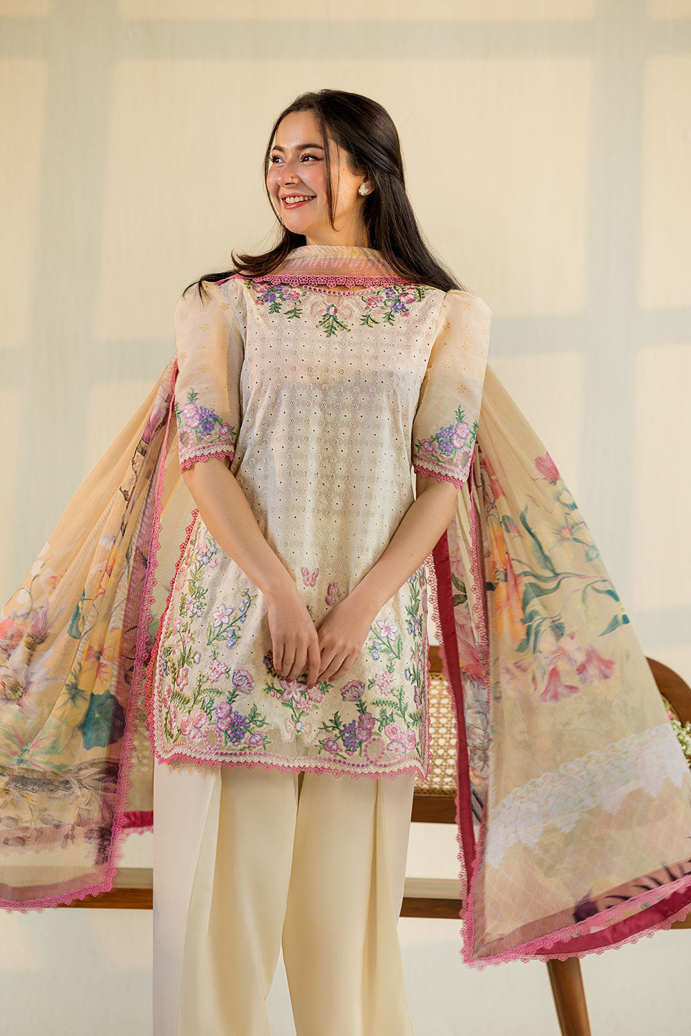 Sobia Nazir | Vital 26 | 11B - Luxury Dress - available at Maria Faisal in UK and USA.