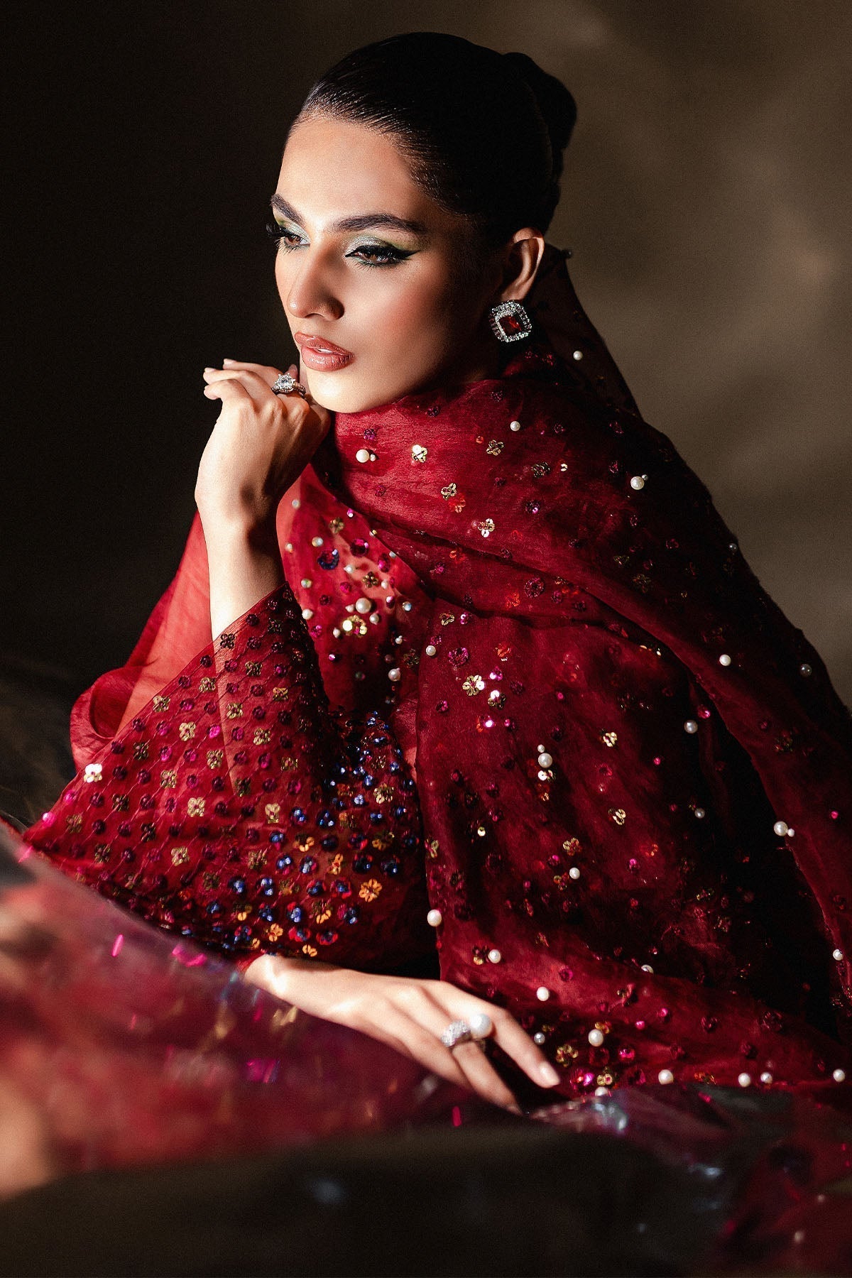 Nureh | Tiny Twinkles | LOVE STRUCK - Wedding Dress - Maria Faisal