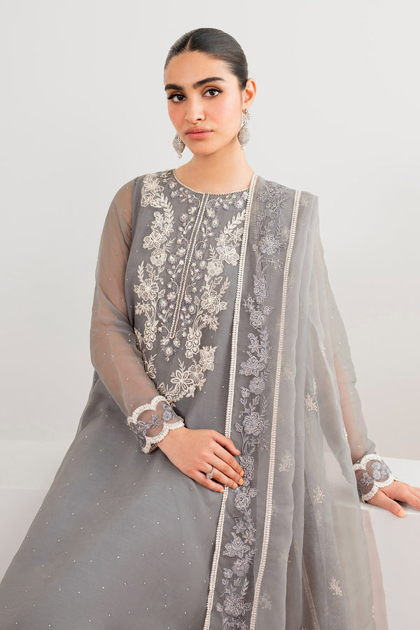 Baroque | Luxury Pret 25 | EMBROIDERED CHIFFON PR-991 - Ladies Clothes - Maria Faisal