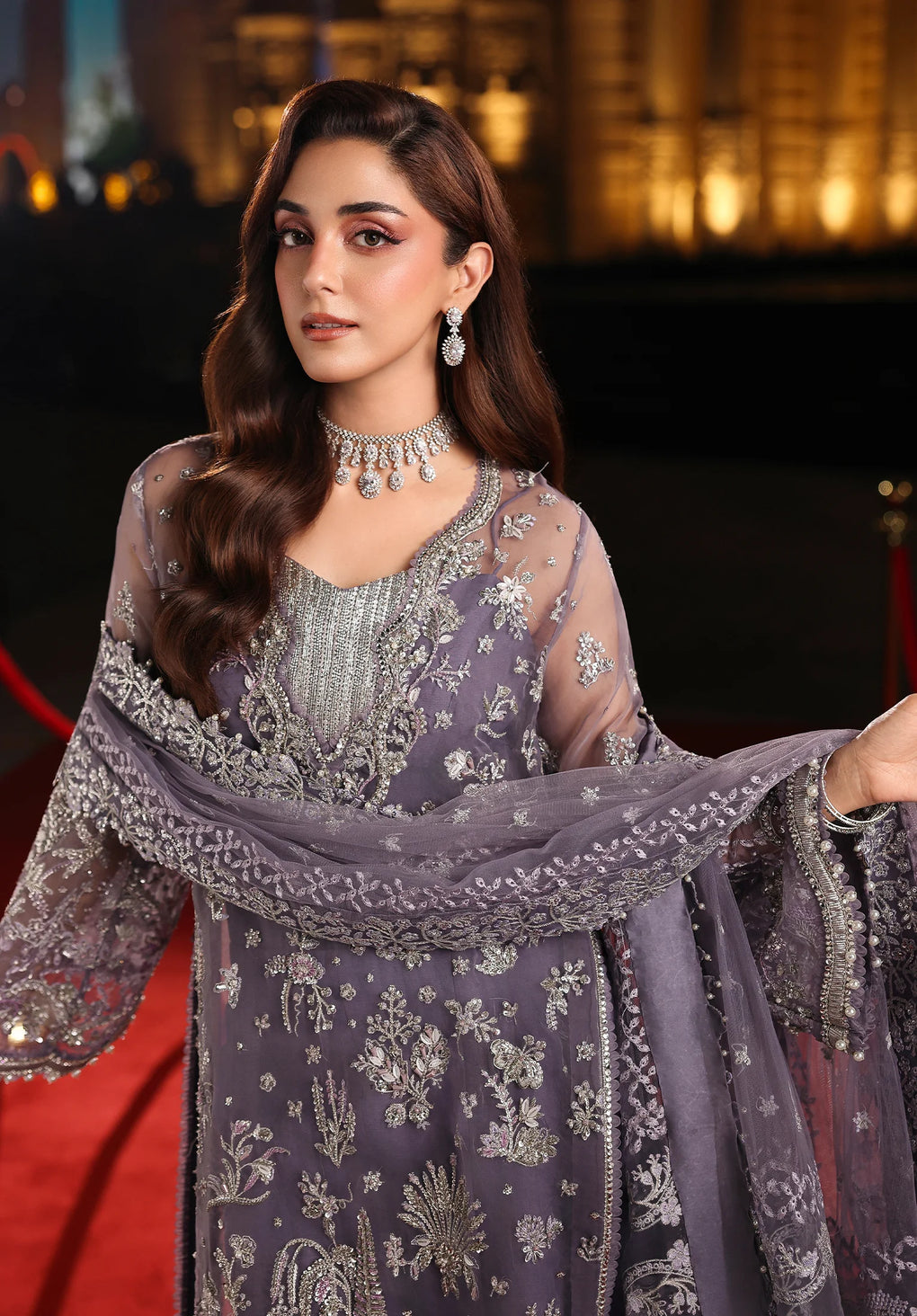 Elaf Premium | Stardom Formal Handwork 25 | ESH-04 MUSE - Formal Dress - available at Maria Faisal in UK and USA.