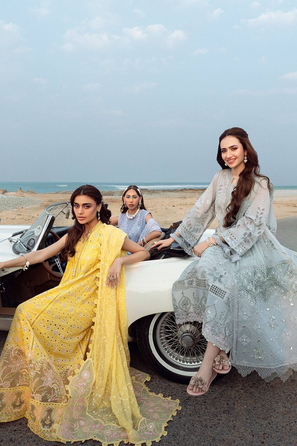 Nureh | Khuwab Luxury Lawn | NE-144 by Maria Faisal - Registered Vendor of : Nureh - type : - 100% original wedding dresses
