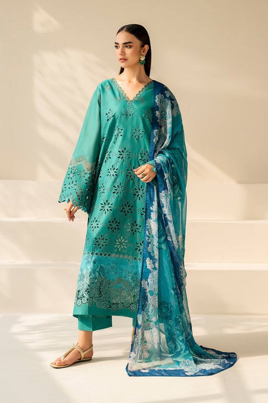 Baroque | Luxury Pret Summer | UF-4275 - Luxury Dress - available at Maria Faisal in UK and USA.