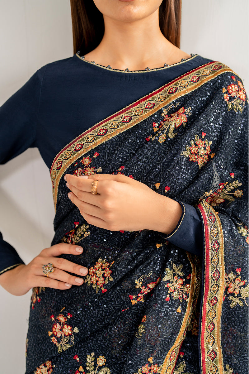 Jazmin | Formals Collection | Raw Silk UR-7025 - Ladies Clothes - Maria Faisal