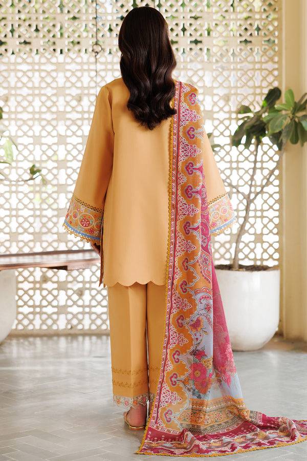 Farasha | Summer Weaves Embroidered Lawn | Golden Bloom by Maria Faisal - Registered Vendor of : Farasha - type : Ladies Clothes - 100% original wedding dresses