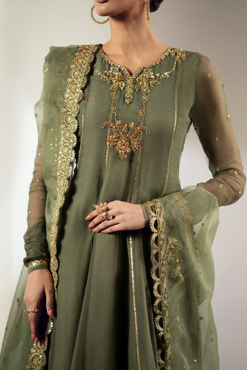 Baroque  | Luxury Pret 26 | PR-897 - Luxury Dress - available at Maria Faisal in UK and USA.