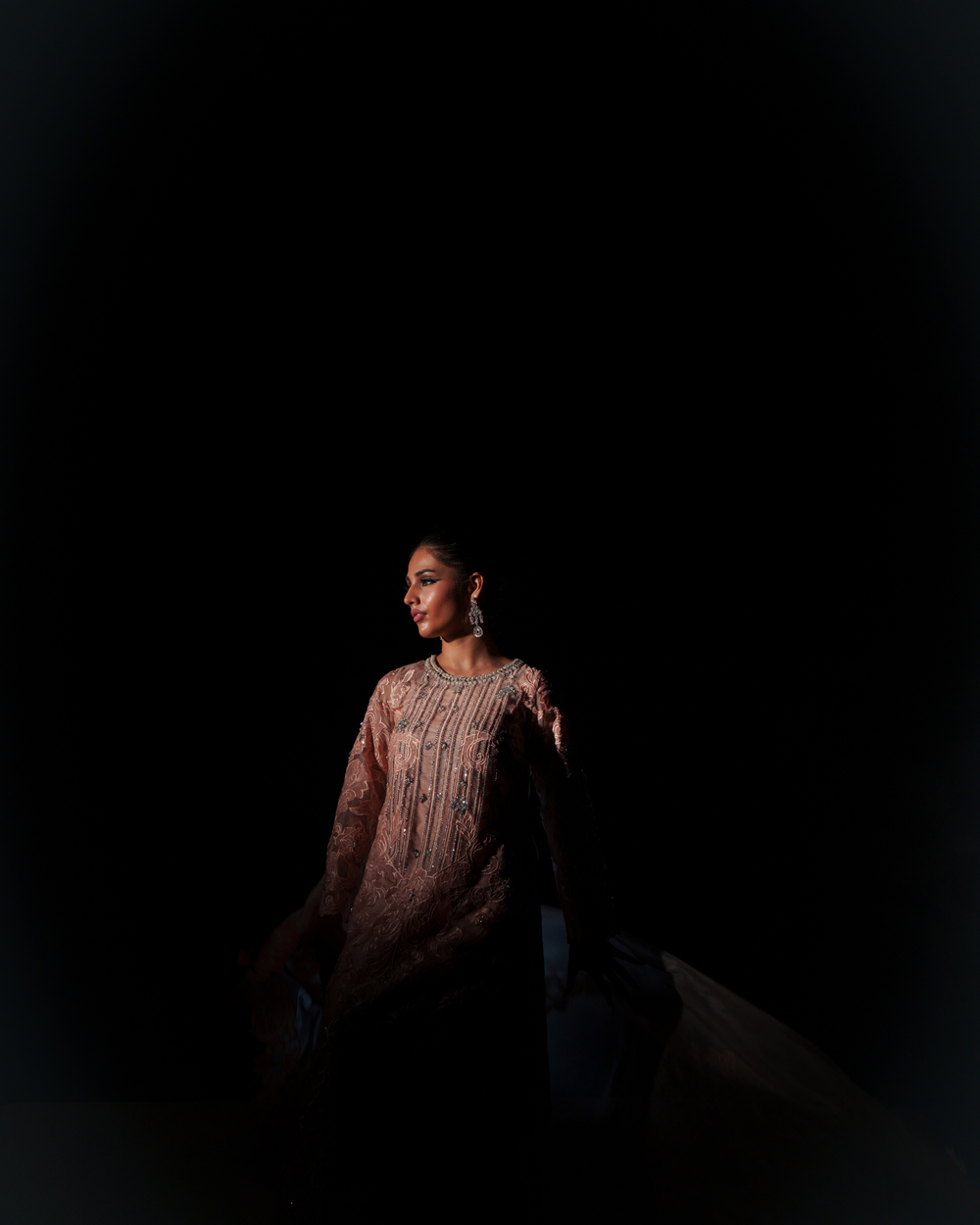 Vasal | Zyra Luxe Pret 26 | Peach Charm - Ladies Clothes - Maria Faisal