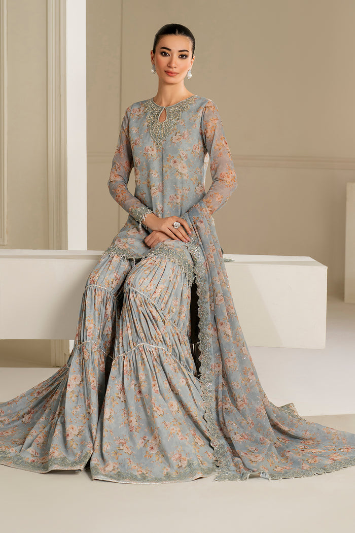 Baroque | Luxury Pret Formals | UF-4165 - Formal Dress - available at Maria Faisal in UK and USA.
