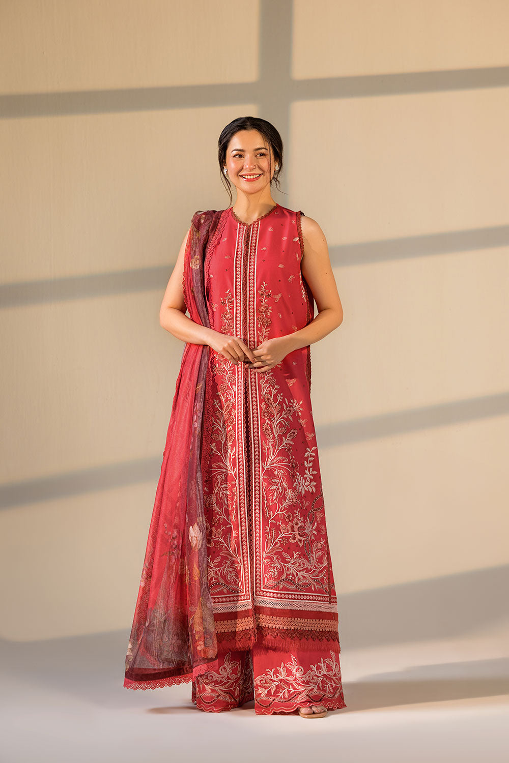 Sobia Nazir | Vital 26 | 12A - Luxury Dress - available at Maria Faisal in UK and USA.