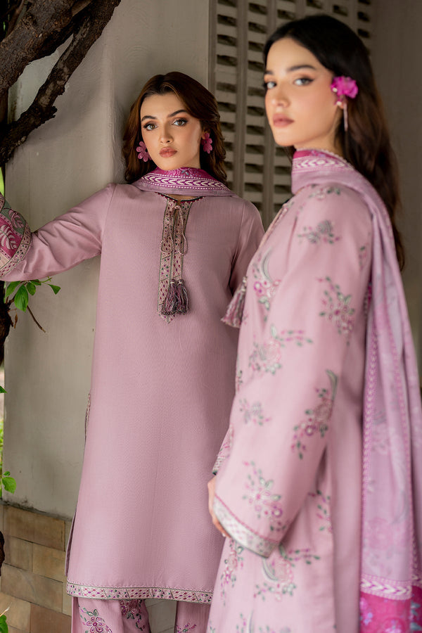 Jazmin | Winter Edition 24 | KHADDAR UW-0054 - Designer Dress with Intricate embroidery and embellishments. Shop elegent wedding dress at Maria Faisal.