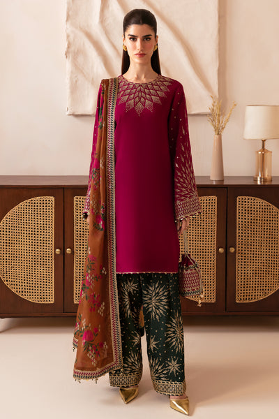 Jazmin | Formals Collection | Raw Silk UR-7038 - Ladies Clothes - Maria Faisal