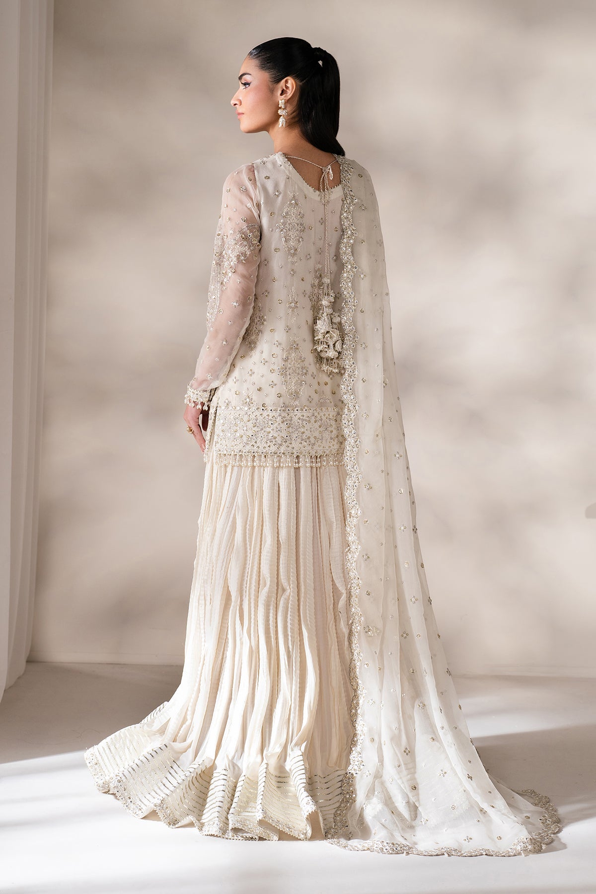Baroque | Formal Collection |  UF-4140 - Ladies Clothes - Maria Faisal