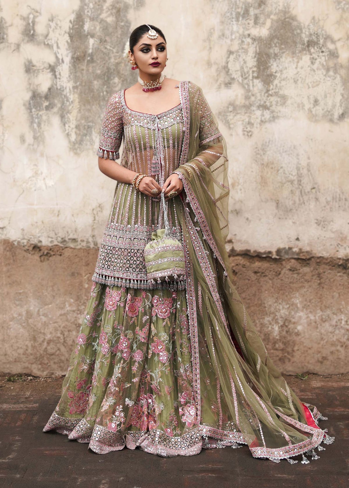 Hussain Rehar | Tamam Festive 24 | Safar - Wedding Dress - Maria Faisal