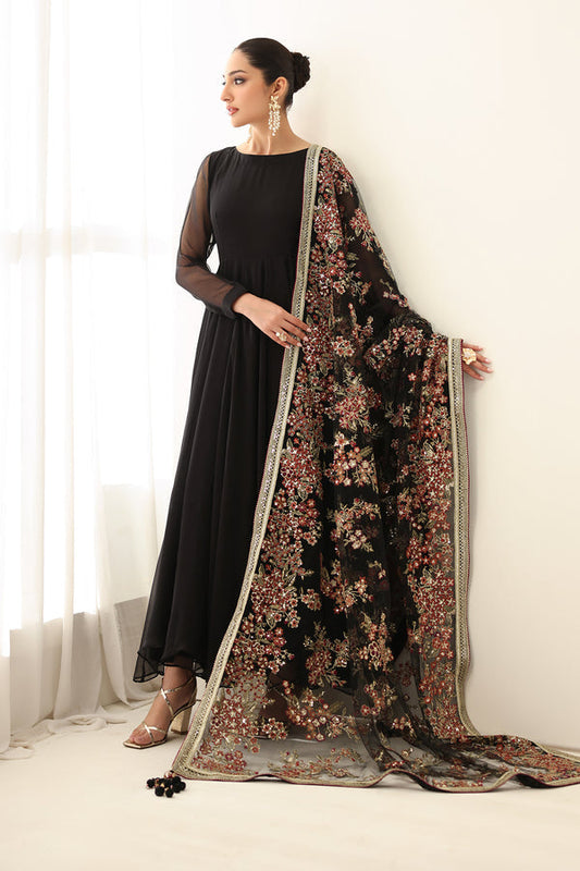 Baroque | Luxury Pret 25 | EMBROIDERED CHIFFON PR-1161 - Ladies Clothes - Maria Faisal