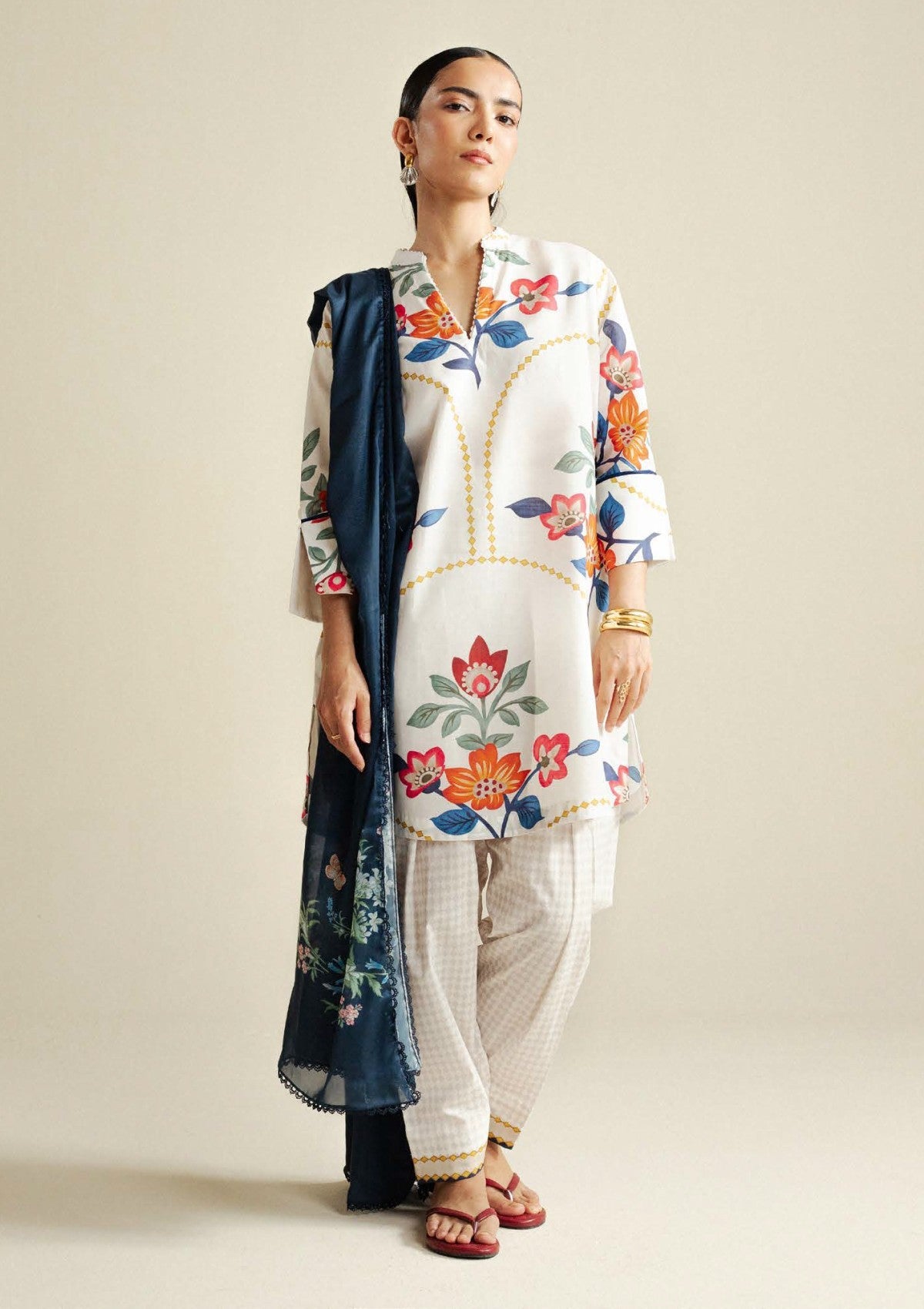 Zara Shahjahan | Coco Prints 25 | Loom-3A - Ladies Clothes - Maria Faisal