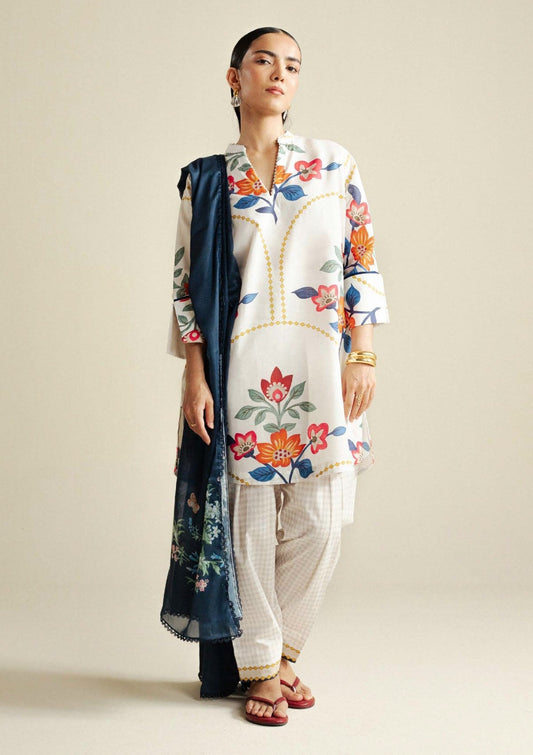 Zara Shahjahan | Coco Prints 25 | Loom-3A - Ladies Clothes - Maria Faisal
