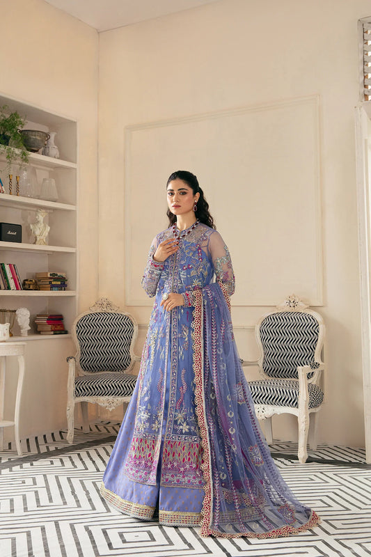 Ezra | Wedding Collection | Afrozeh - Designer Dress with Intricate embroidery and embellishments. Shop elegent wedding dress at Maria Faisal.
