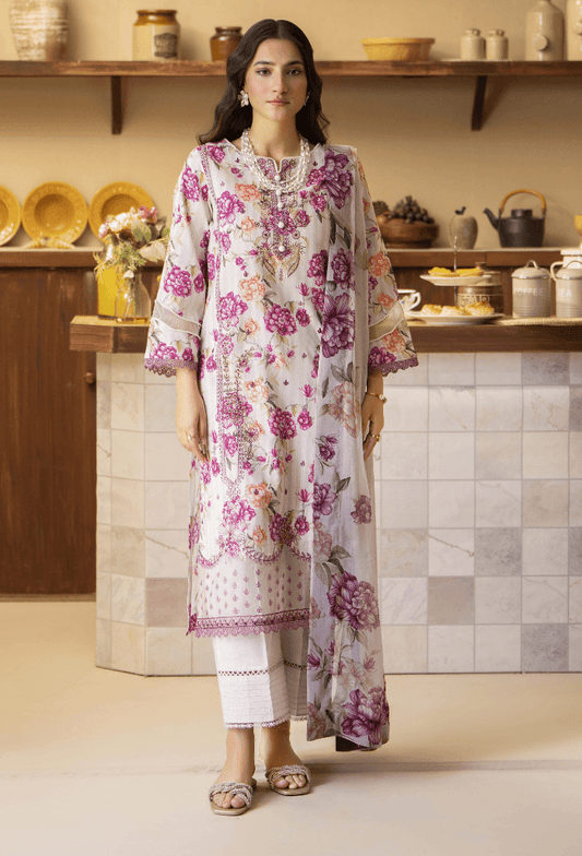 Humdum | Senora Lawn 25 | Senora - D10 by Maria Faisal - Registered Vendor of : Humdum - type : Ladies Clothes - 100% original wedding dresses