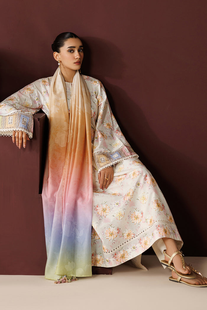 Baroque  | Luxury Pret 26 | PR-1260 - Luxury Dress - available at Maria Faisal in UK and USA.