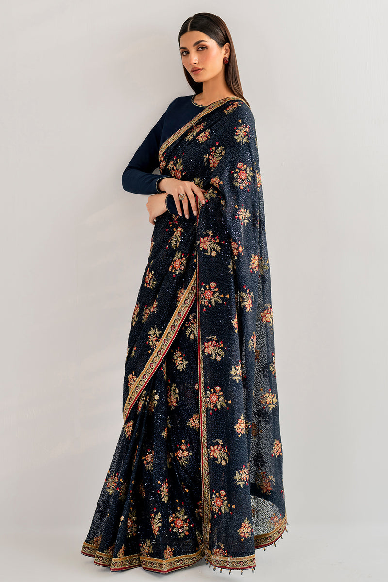 Jazmin | Formals Collection | Raw Silk UR-7025 - Ladies Clothes - Maria Faisal