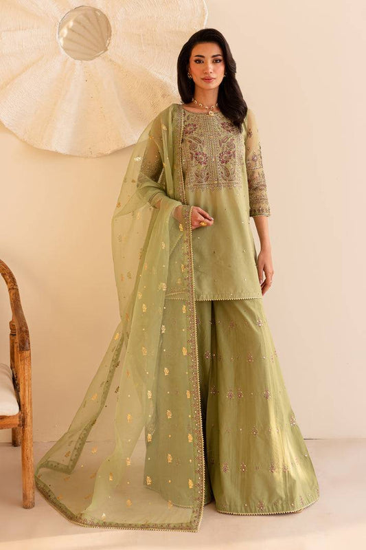 Batik | Zaynur Luxe Pret Edit | Green Cherry by Maria Faisal - Registered Vendor of : Batik - type : Ladies Clothes - 100% original wedding dresses