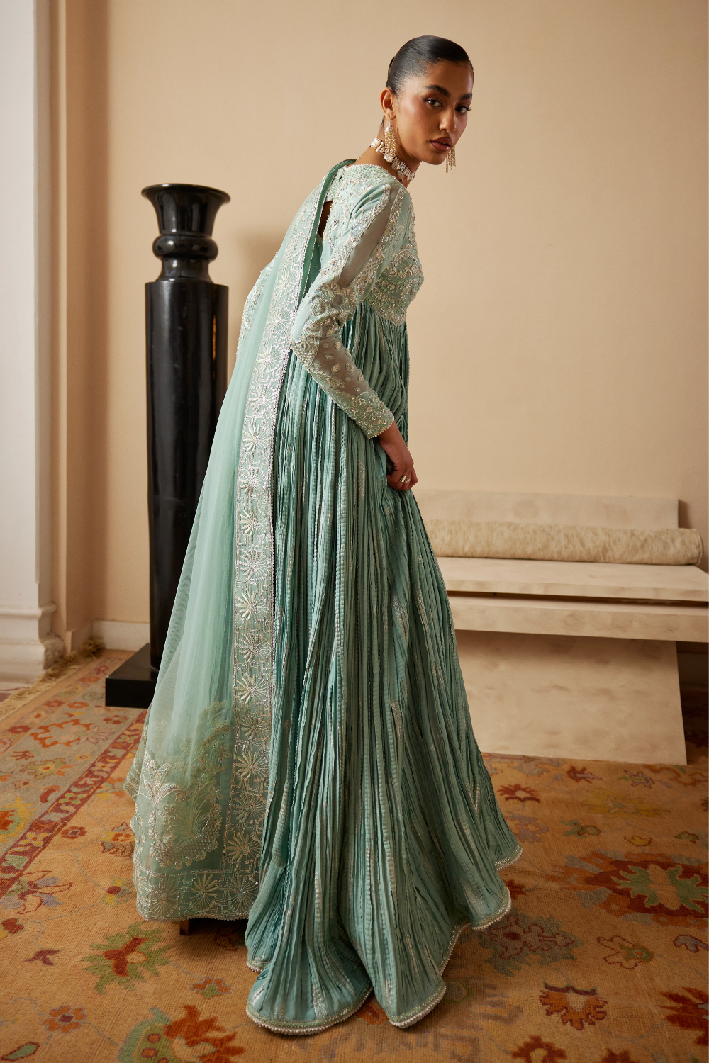 Soraya | Silk Edit 26 | Aveline - Formal Dress - available at Maria Faisal in UK and USA.