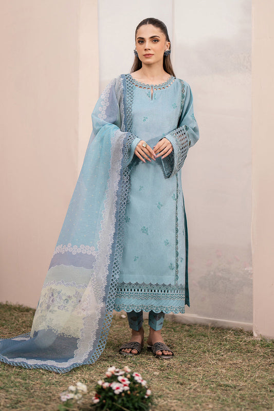 Baroque | Luxury Pret 24 | JACQUARD LAWN UF-611 - Designer Dress with Intricate embroidery and embellishments. Shop elegent wedding dress at Maria Faisal.