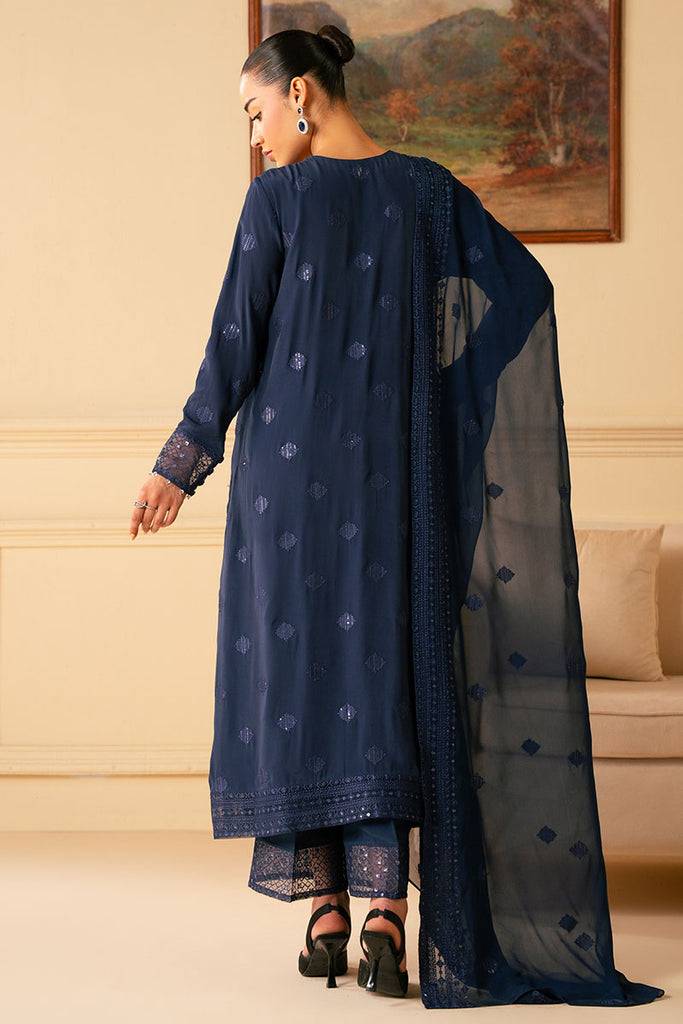 Cross Stitch | Luxe Atelier 25 | INDIGO BLUE by Maria Faisal - Registered Vendor of : Cross Stitch - type : Ladies Clothes - 100% original wedding dresses