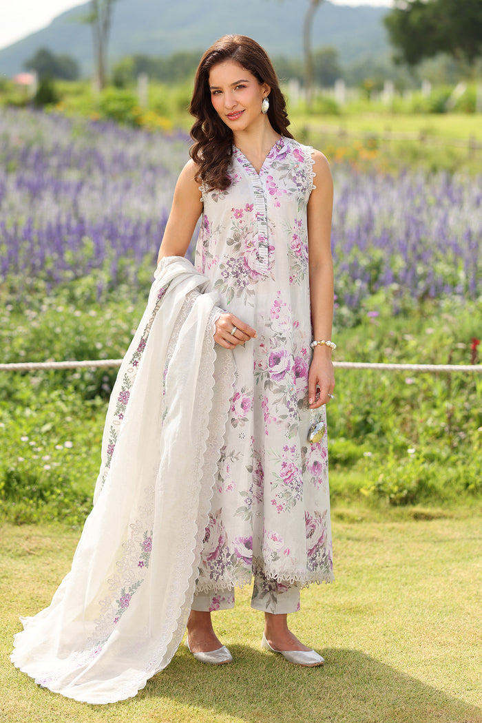 Baroque | Luxury Pret Summer | UF-4226 - Luxury Dress - available at Maria Faisal in UK and USA.