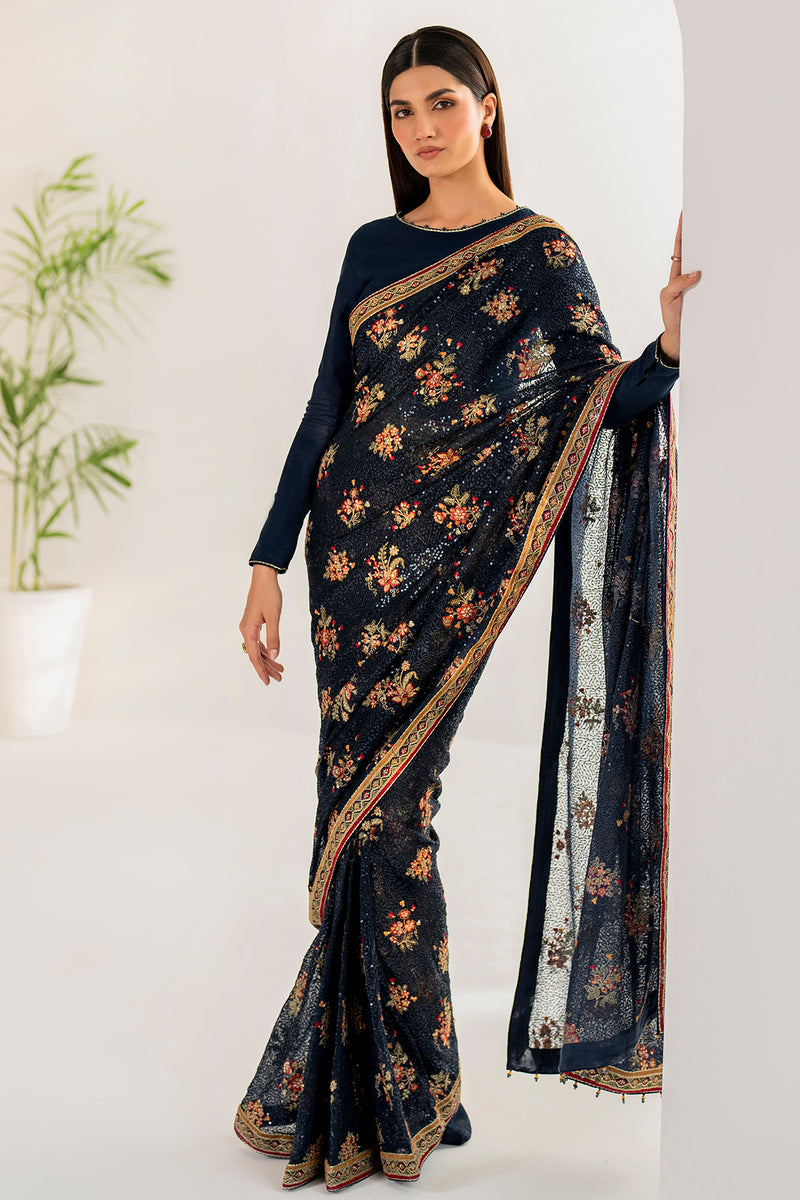 Jazmin | Formals Collection | Raw Silk UR-7025 - Ladies Clothes - Maria Faisal