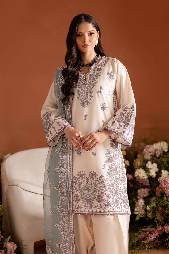 Batik | Aylin Festive Solids | White Opal by Maria Faisal - Registered Vendor of : Batik - type : Ladies Clothes - 100% original wedding dresses