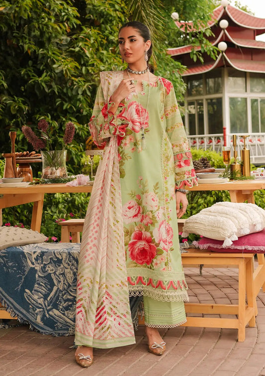 Elaf Premium | Printed Collection 24 | EEP-05A - Mint To Be - Waniyas