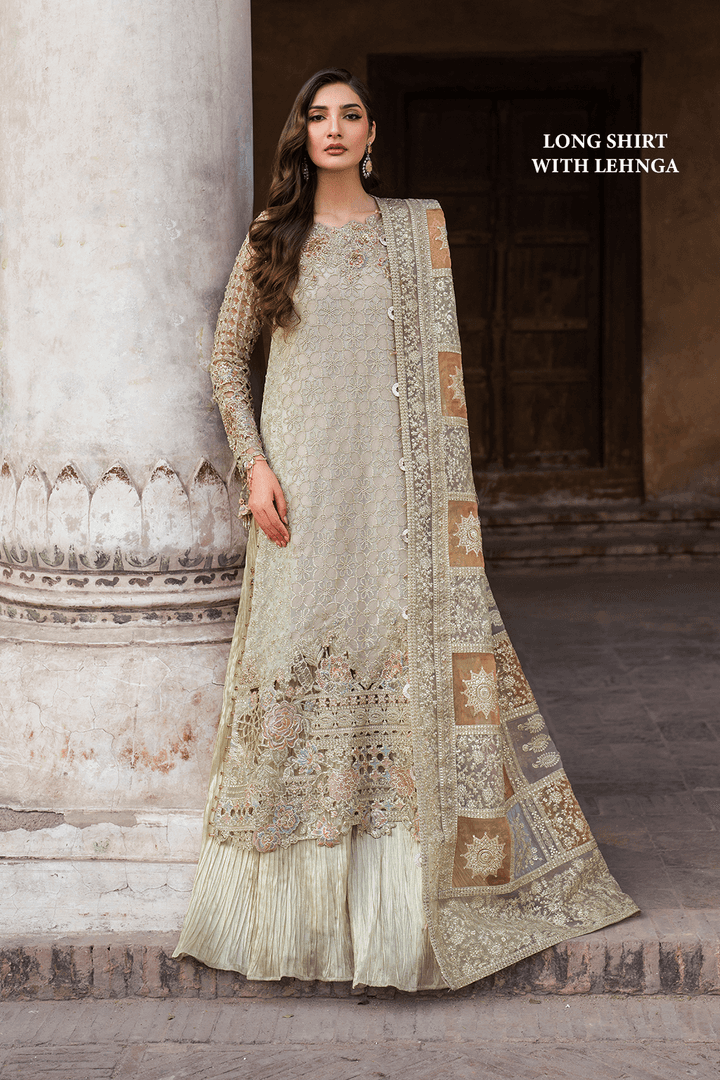 Iznik | Luxury Chiffon | ILC-02 by Maria Faisal - Registered Vendor of : Iznik - type : Ladies Clothes - 100% original wedding dresses
