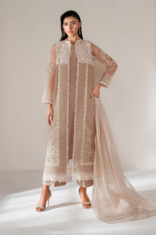 Baroque | Luxury Pret 25 | EMBROIDERED ORGANZA PR-1100 - Ladies Clothes - Maria Faisal