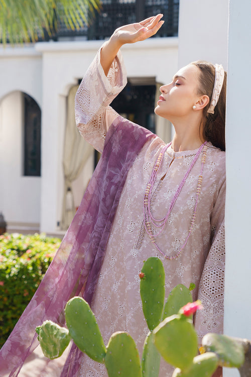 Baroque | Luxury Pret 24 | LAWN UF-583 - Designer Dress with Intricate embroidery and embellishments. Shop elegent wedding dress at Maria Faisal.