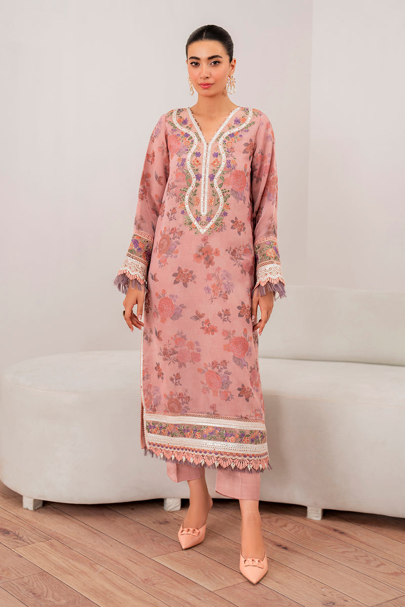 Baroque | Formal Collection | CHIFFON UF-705 - Ladies Clothes 