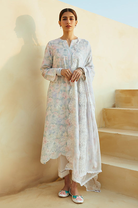 Cross Stitch | Premium Lawn 24 | VIOLA PEARL - Ladies Clothes - Maria Faisal