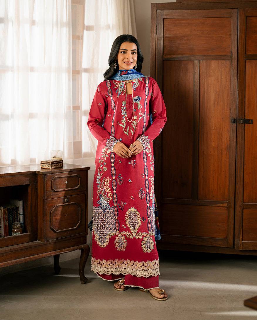 Roheenaz | Aashiyana Lawn | Ushna by Maria Faisal - Registered Vendor of : Roheenaz - type : Ladies Clothes - 100% original wedding dresses