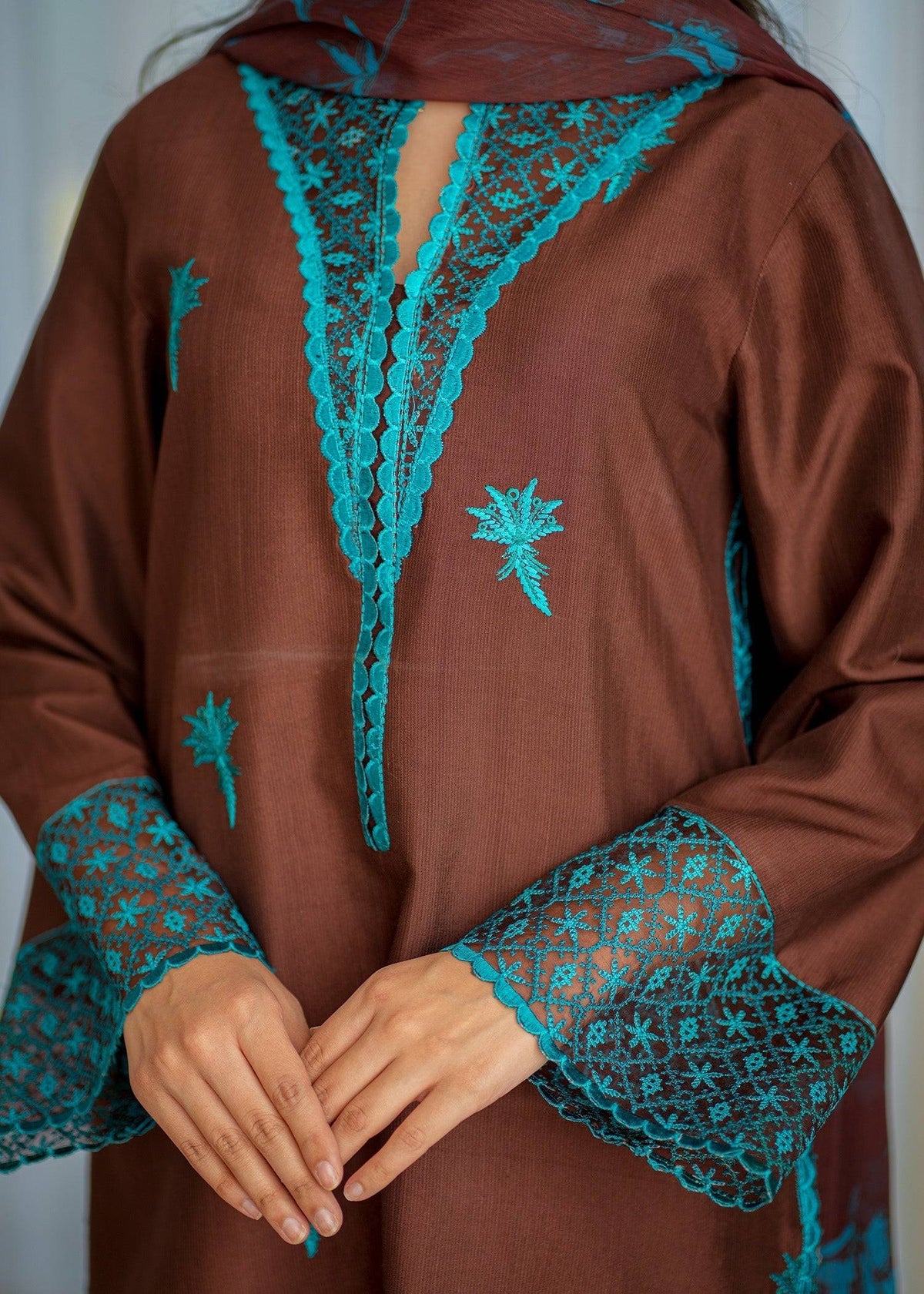 Fozia Khalid | Silk Spire | COCOA by Maria Faisal - Registered Vendor of : Fozia Khalid - type : Ladies Clothes - 100% original wedding dresses