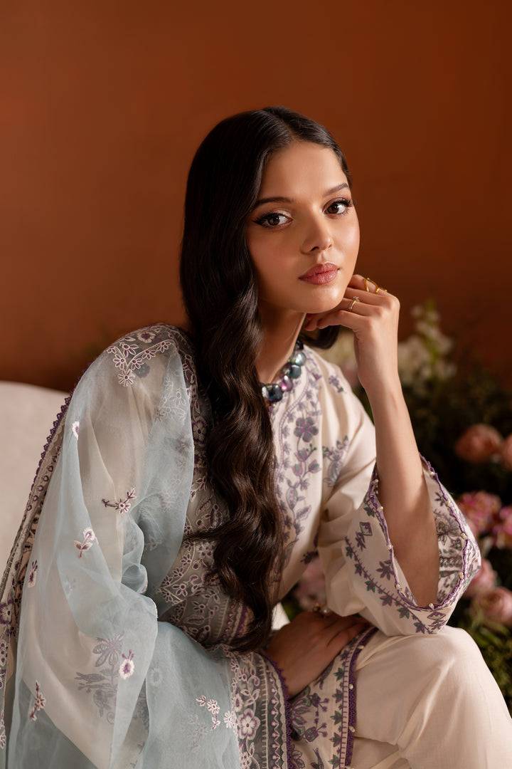 Batik | Aylin Festive Solids | White Opal by Maria Faisal - Registered Vendor of : Batik - type : Ladies Clothes - 100% original wedding dresses
