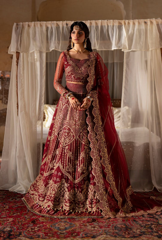 Ajr Couture | Dastan e Ishq | Parizad - Formal Dress - available at Maria Faisal in UK and USA.