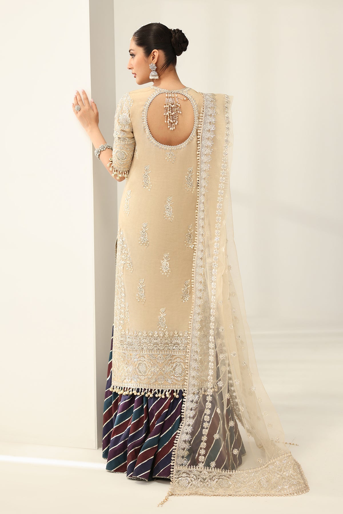 Baroque | Formal Collection | UF-4183 - Ladies Clothes - Maria Faisal