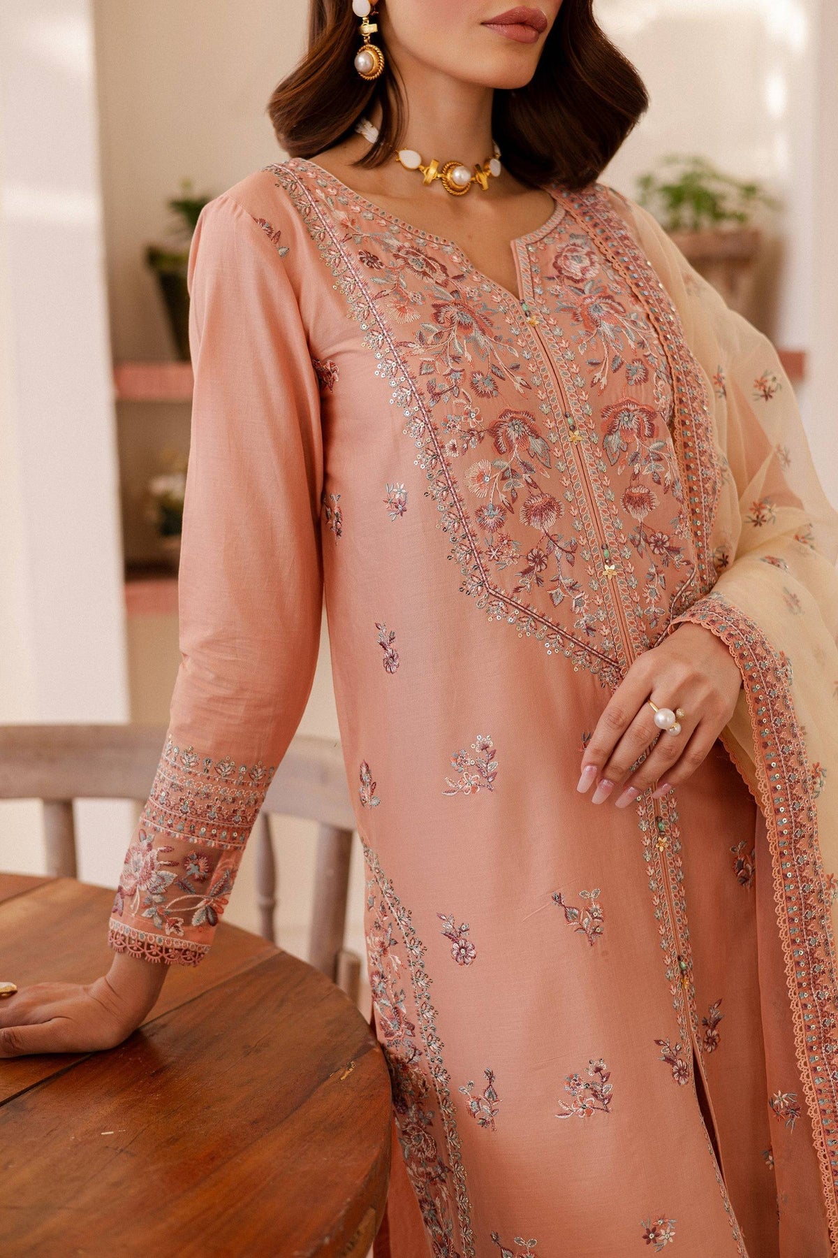 Batik | Kai Formals | Peachie by Maria Faisal - Registered Vendor of : Batik - type : Ladies Clothes - 100% original wedding dresses