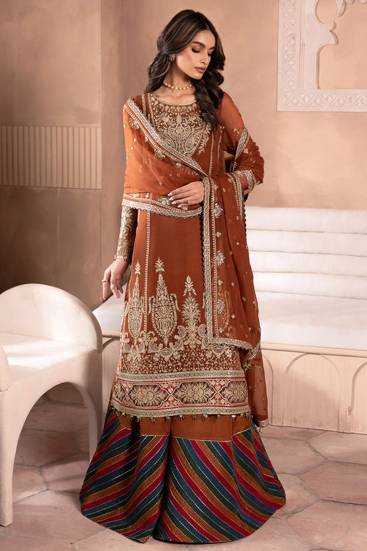 Jazmin | Formals Collection | CHIFFON UC-3040 - Ladies Clothes - Maria Faisal