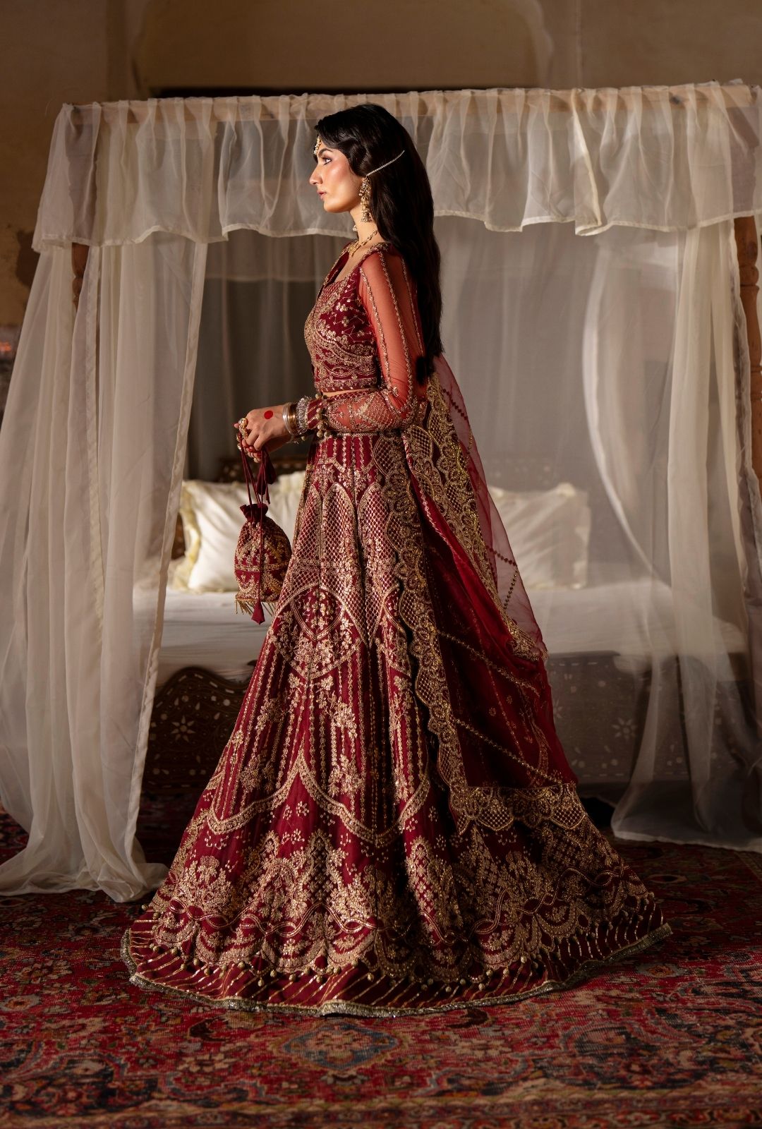 Ajr Couture | Dastan e Ishq | Parizad - Formal Dress - available at Maria Faisal in UK and USA.