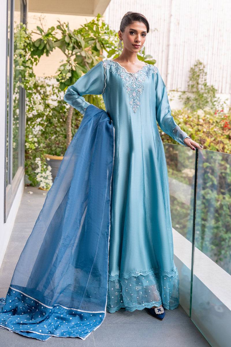 Chic Ophicial | Celenia Pret | Denim Blue by Maria Faisal - Registered Vendor of : Chic Ophicial - type : Ladies Clothes - 100% original wedding dresses